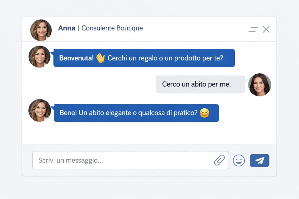 Chat consulente acquisti